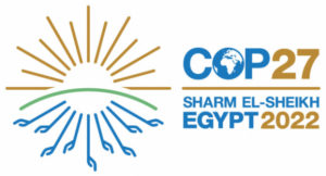 COP27 logo, Egypt 2022