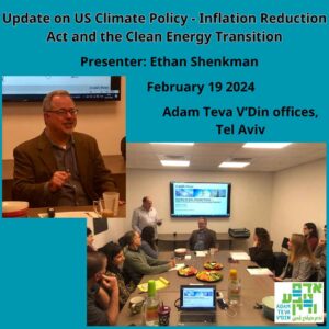 Update on US Climate Policy - Inflation Reduction Act and the Clean Energy Transition