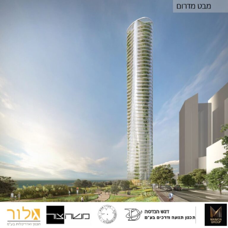 הדמיית בנייה בבור הסיד בבת-ים